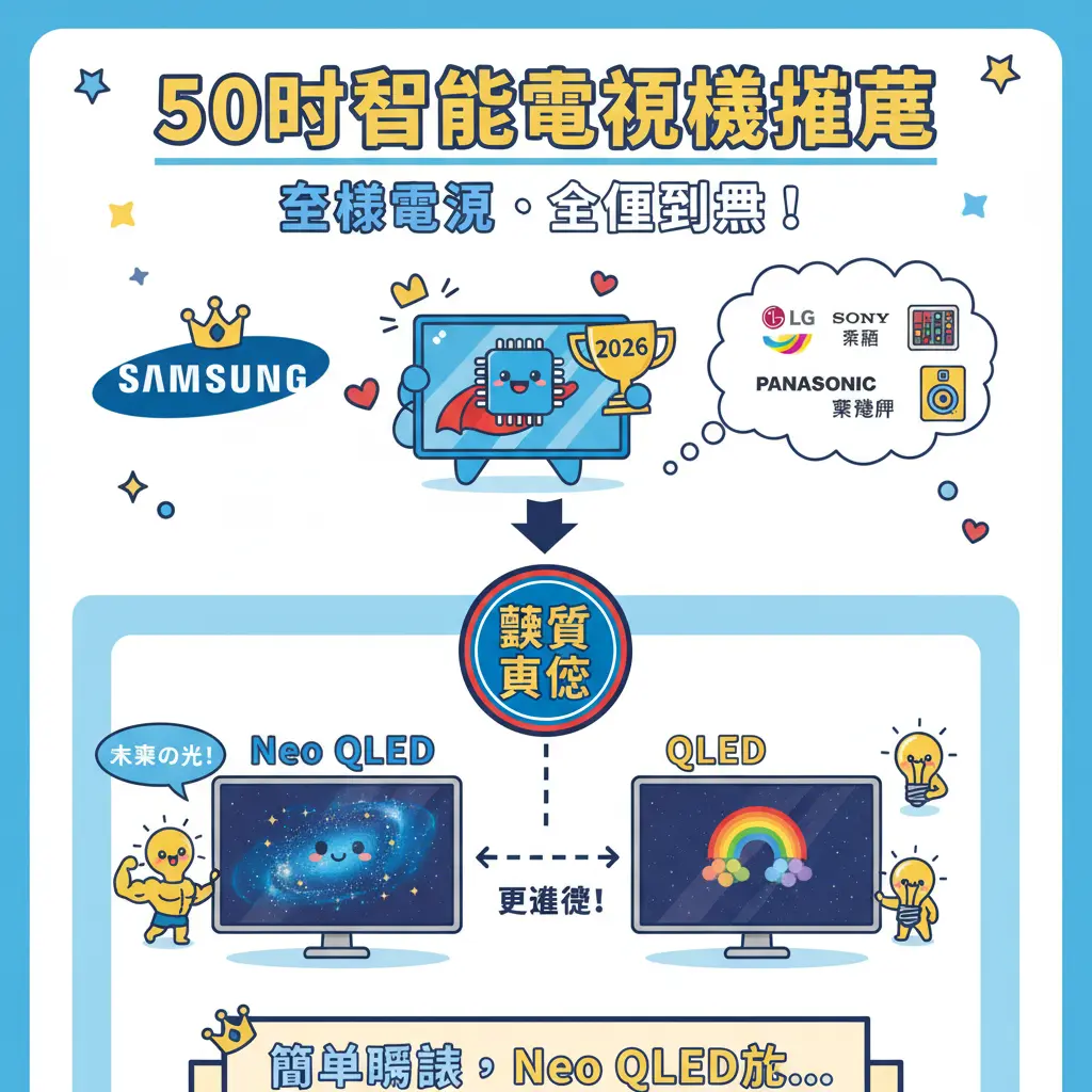 50吋電視機推薦 - 智能電視