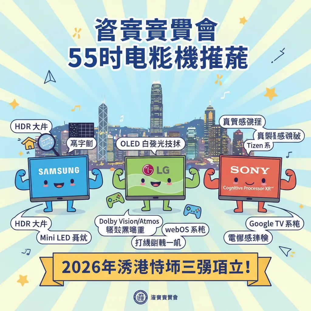 55吋電視機推薦 - 消費者委員會