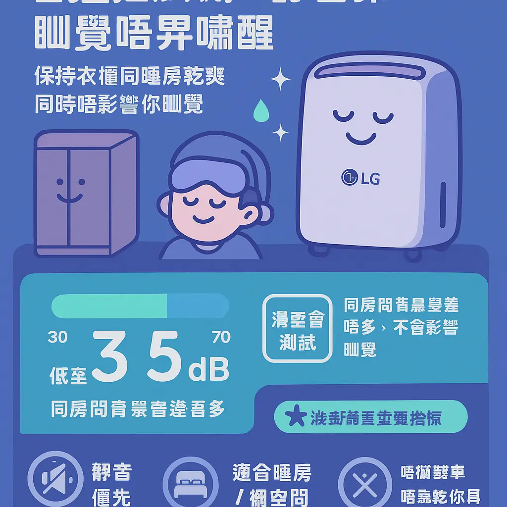 衣櫃抽濕機 - LG