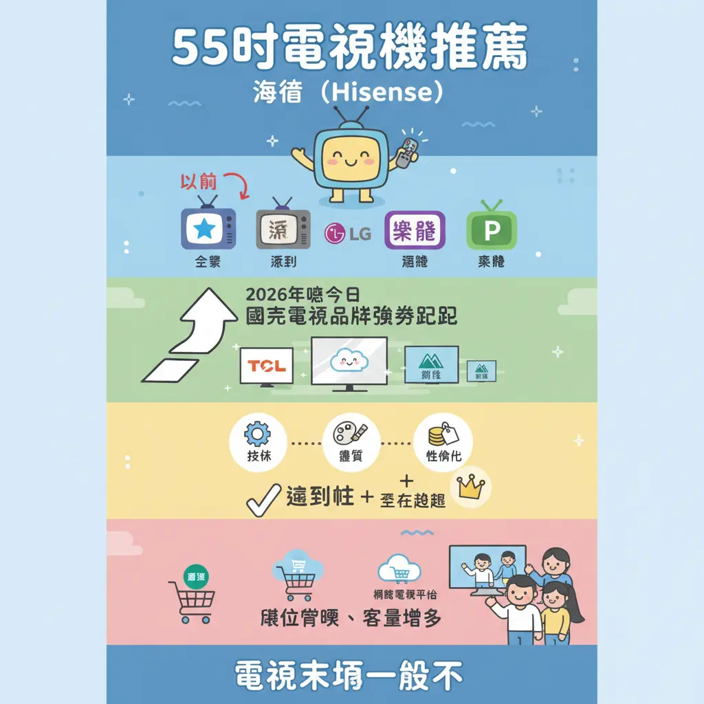 55吋電視機推薦 - 海信 Hisense