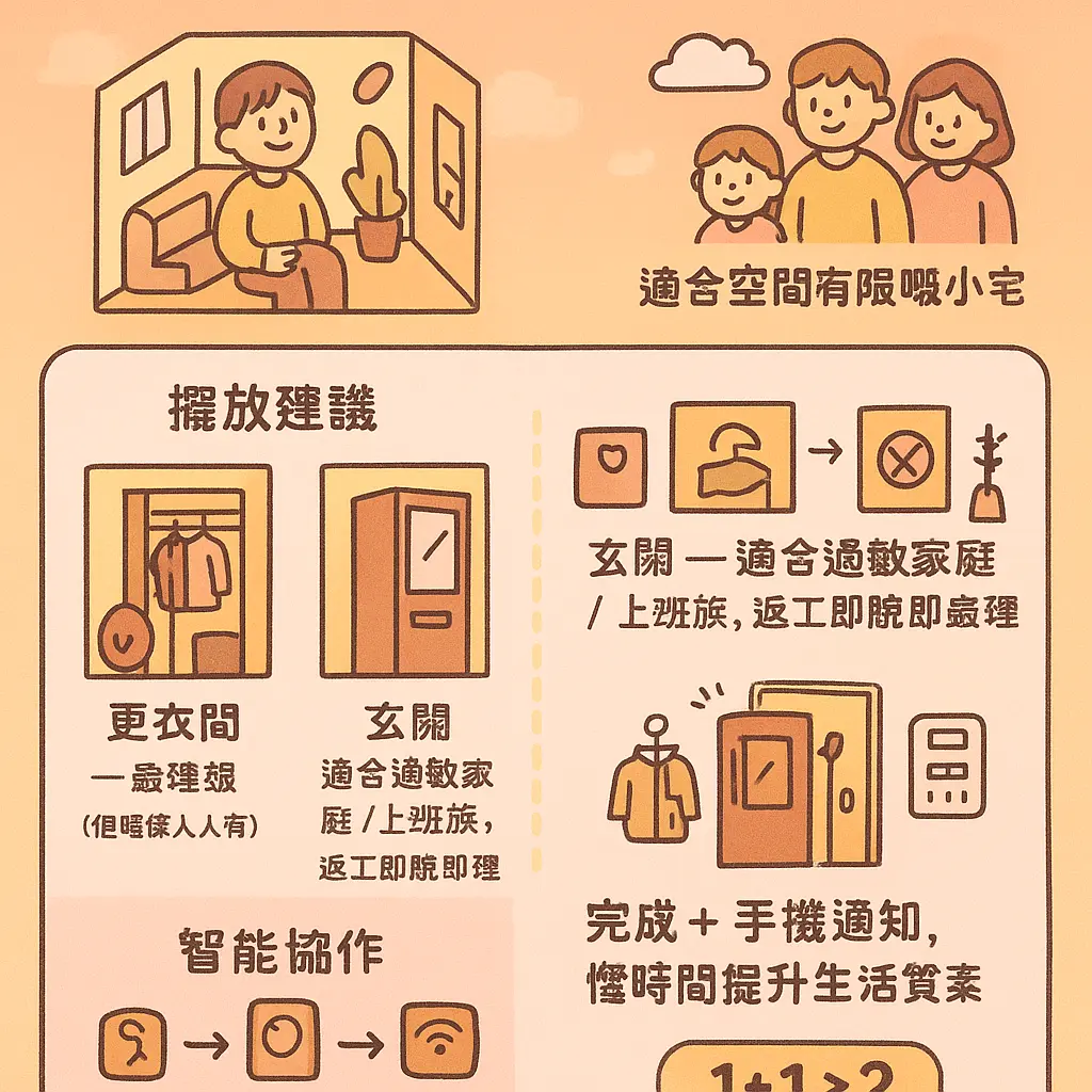 智能衣櫃 - 小宅