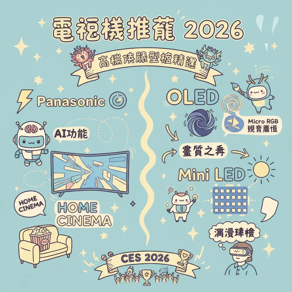 電視機推薦2026 - Panasonic