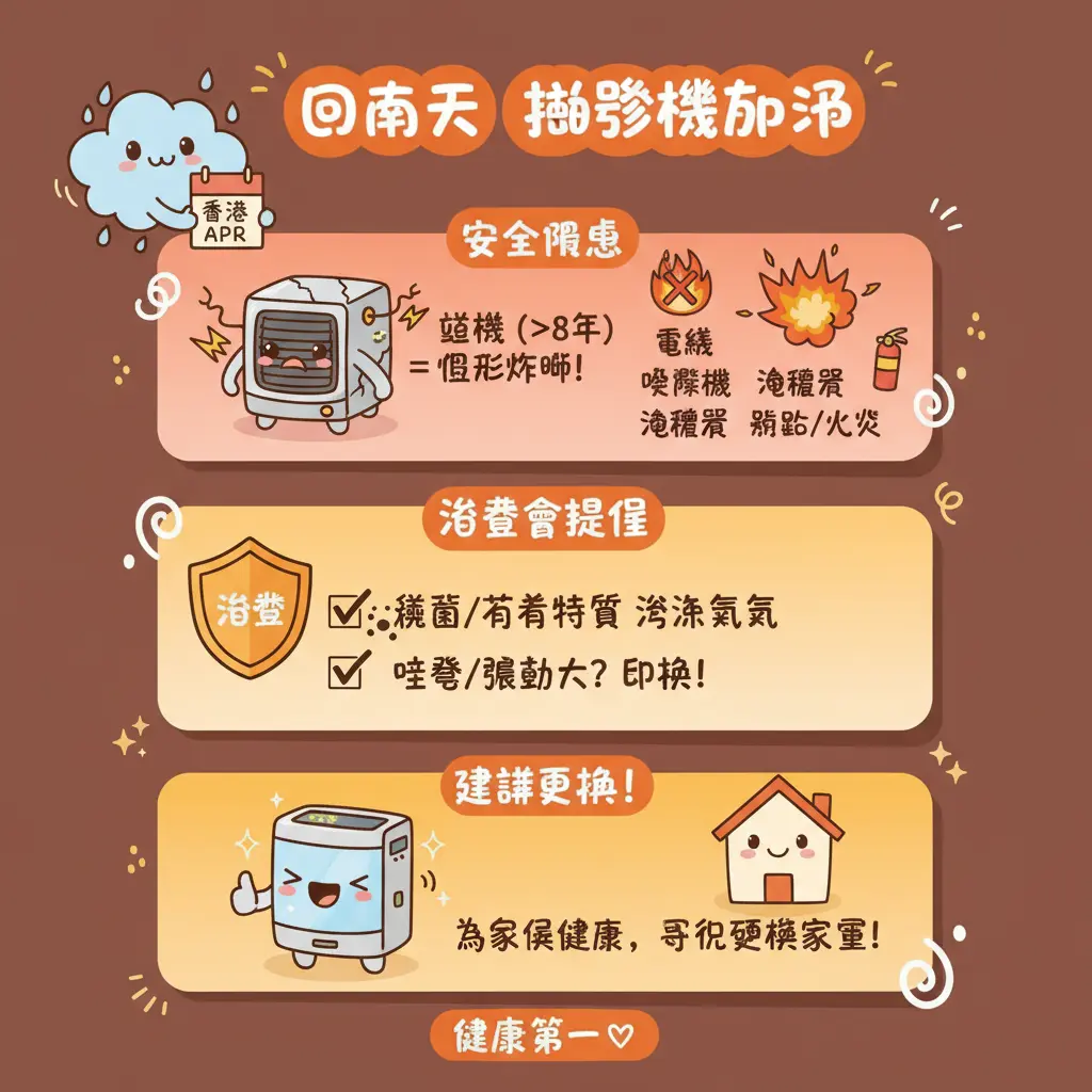 抽濕機用法 - 回南天