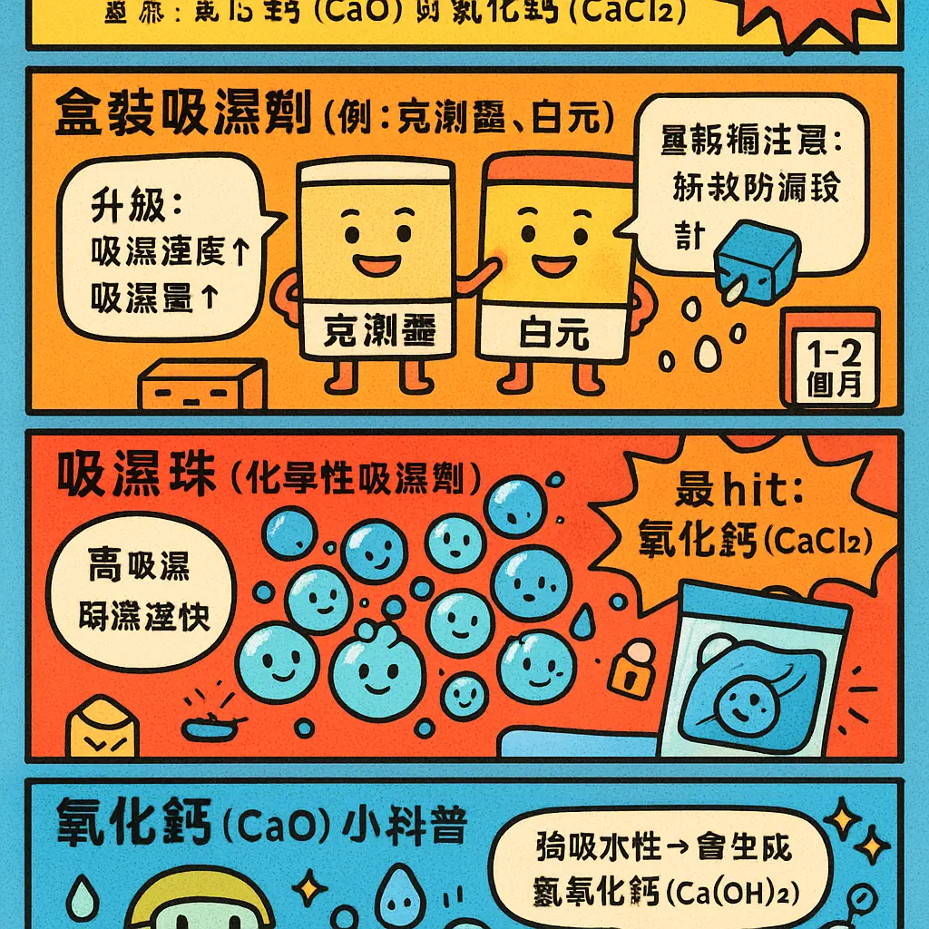 吸濕珠 - 氧化鈣