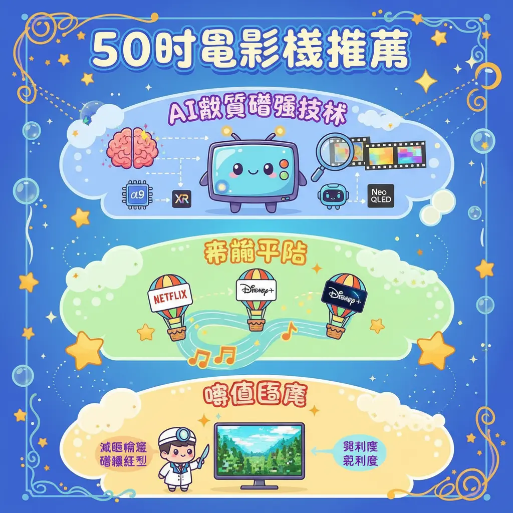 50吋電視機推薦 - Smart TV