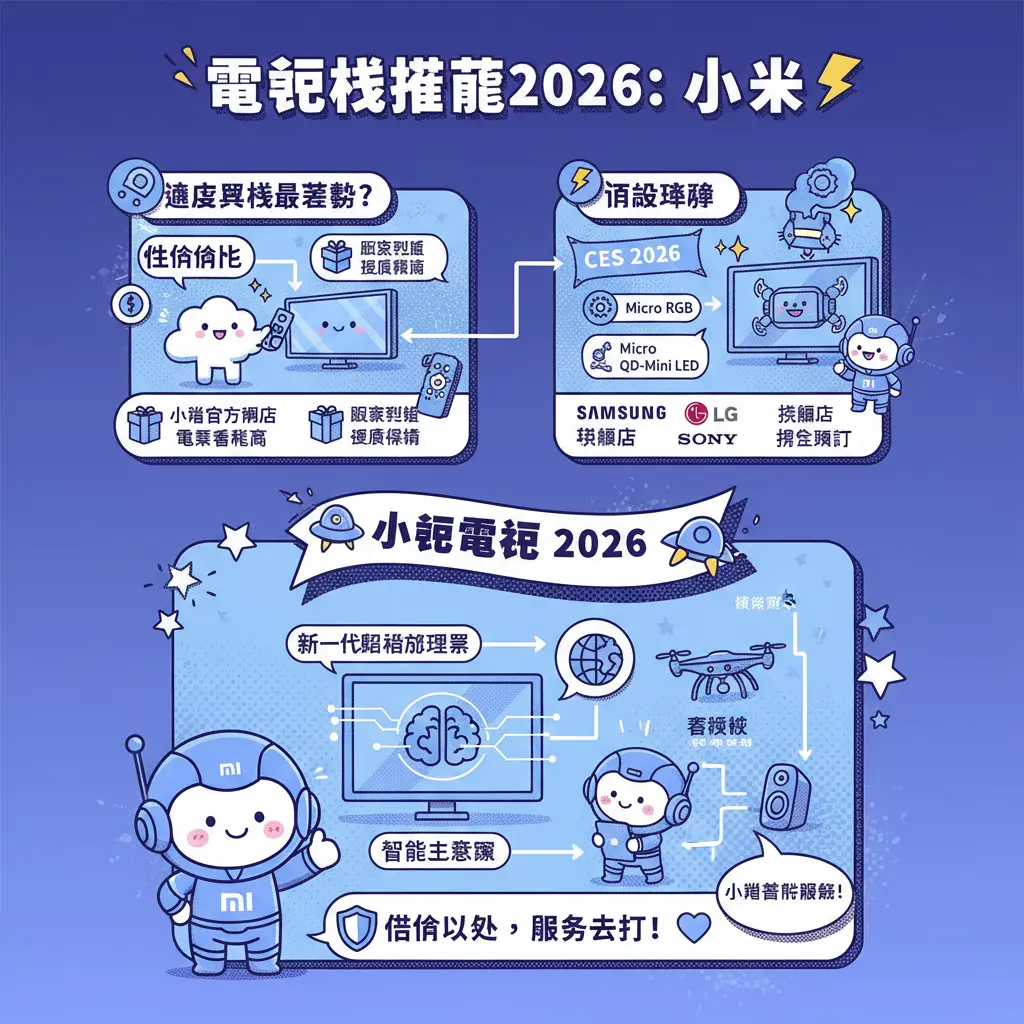 電視機推薦2026 - 小米