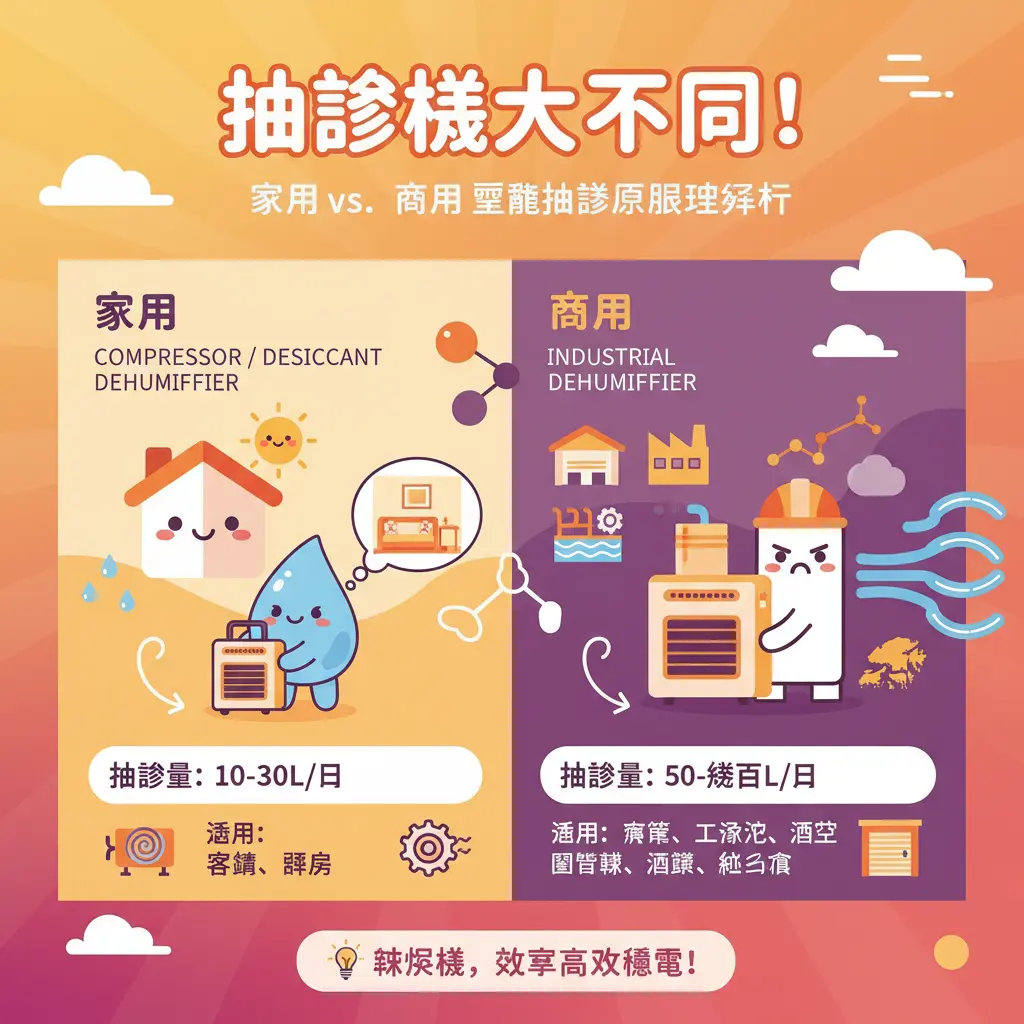 抽濕機原理 - 雪種