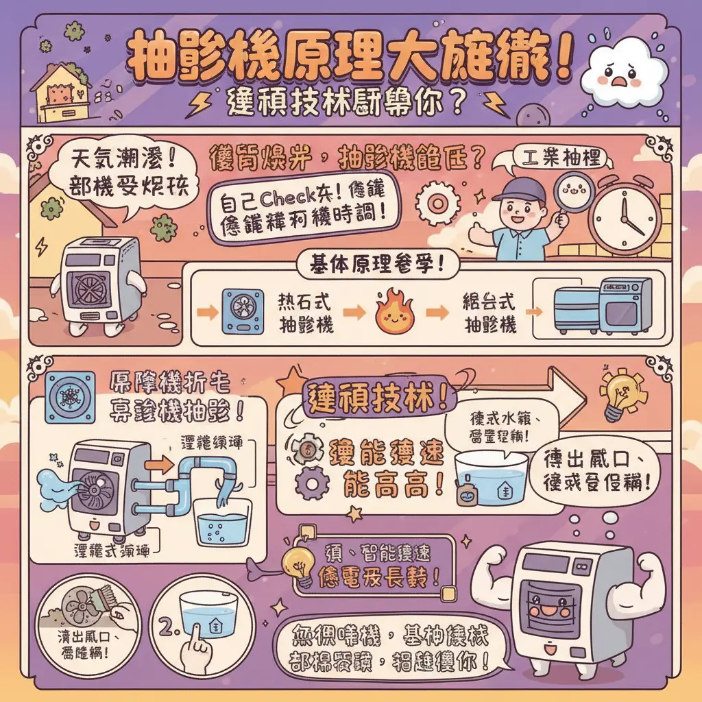 抽濕機原理 - 變頻