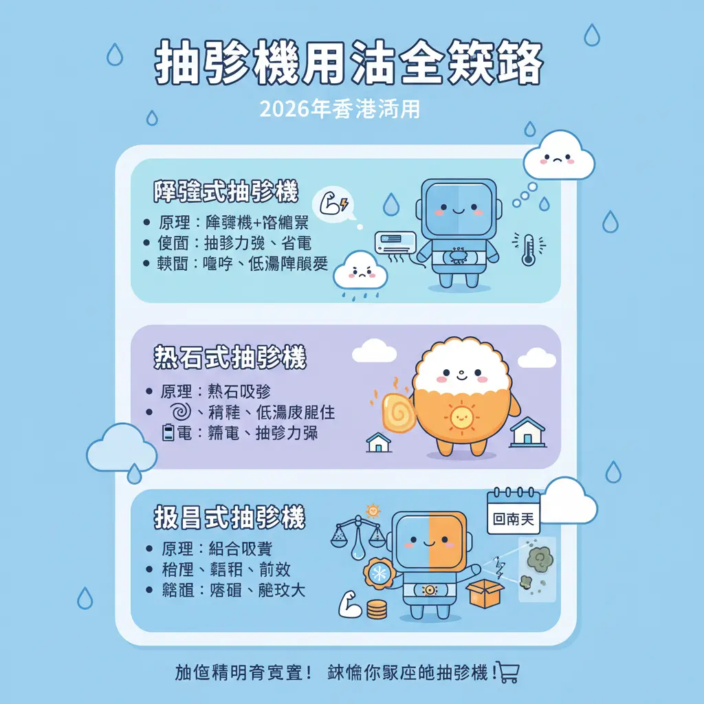 抽濕機用法 - 抽濕機