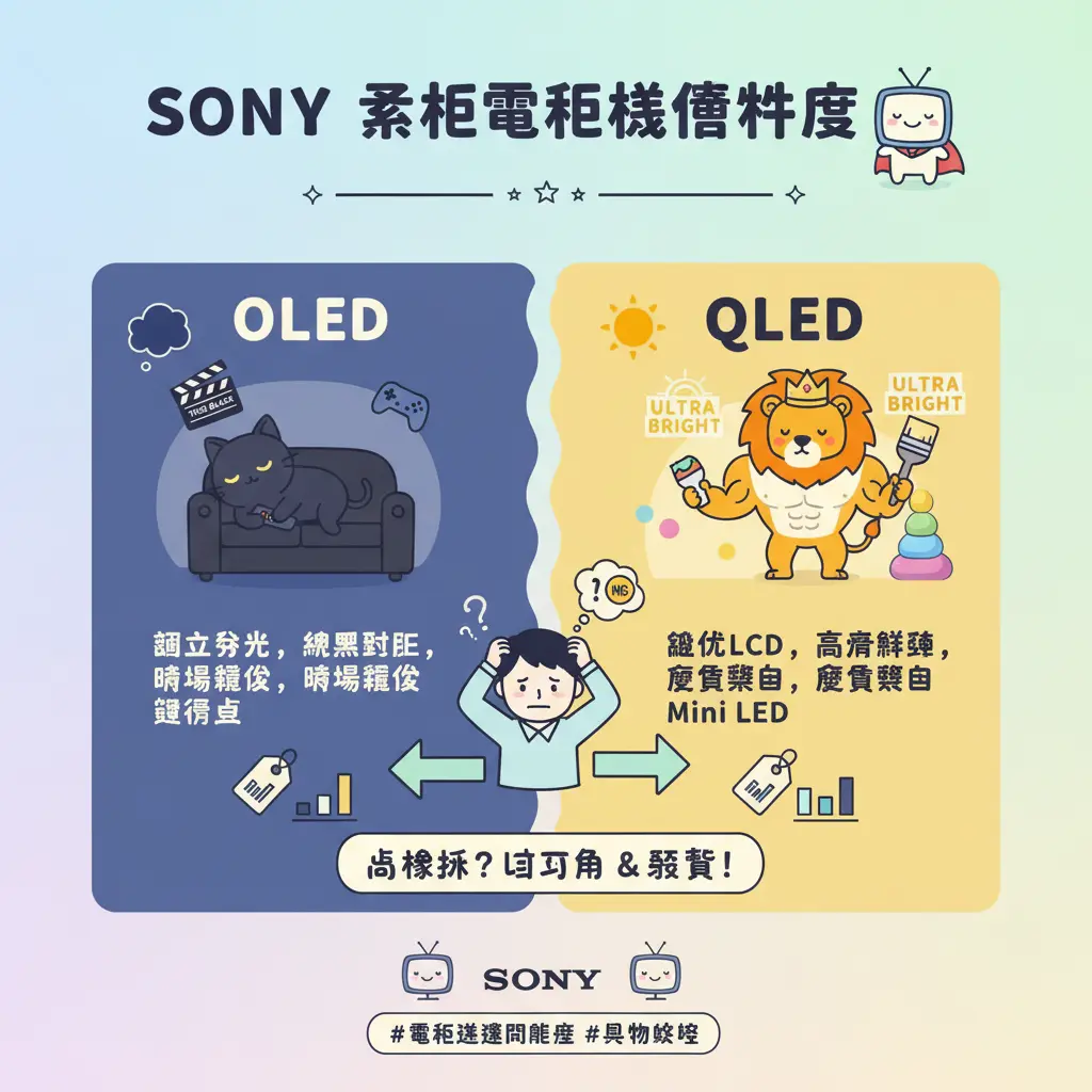 電視機價格比較 - Sony 索尼