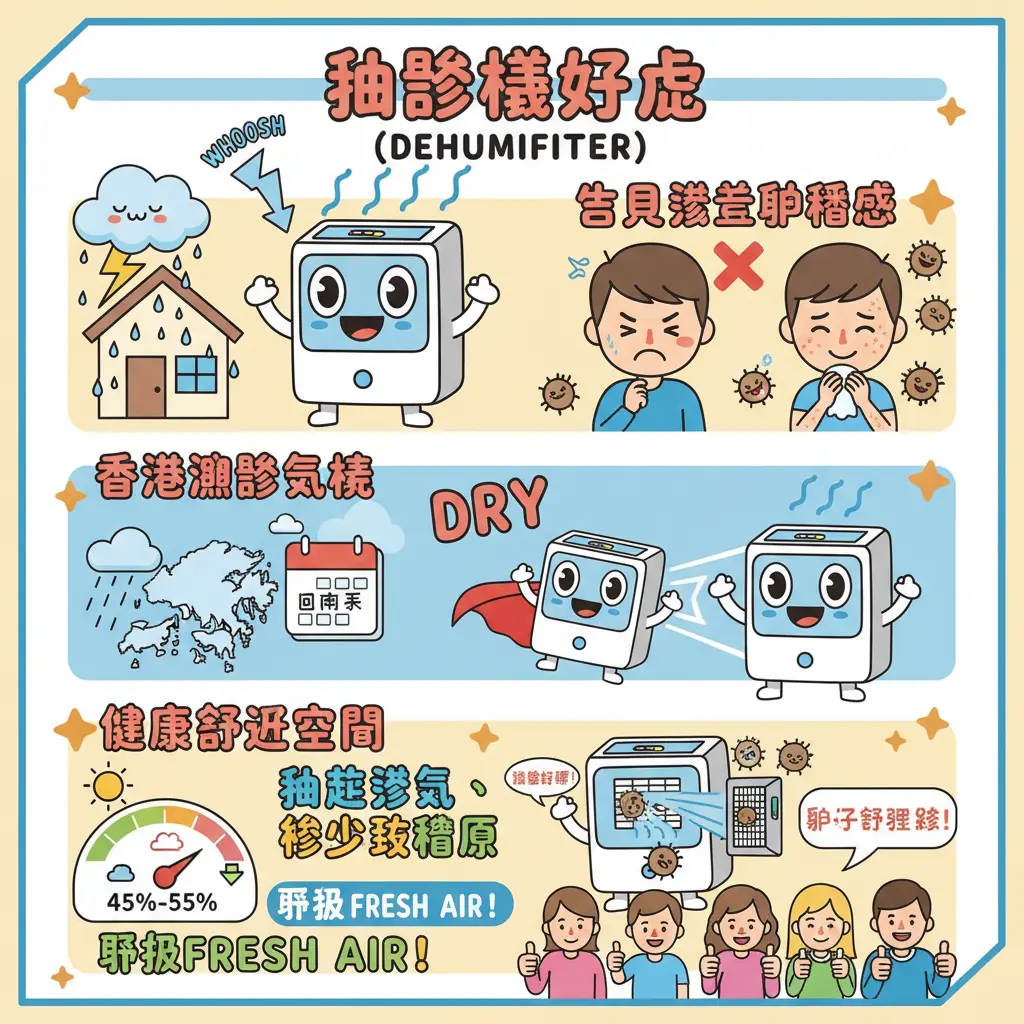 抽濕機好處 - 香港