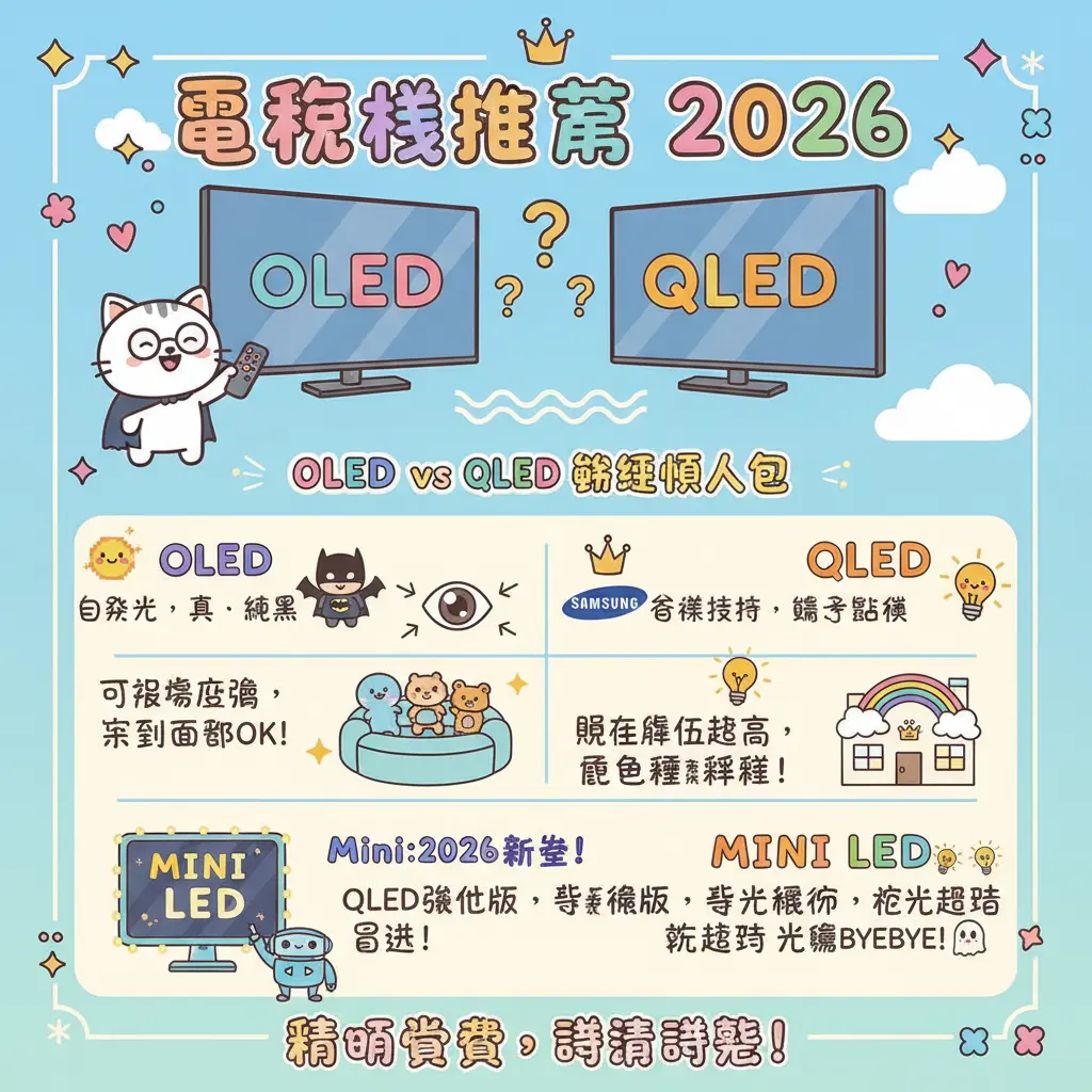 電視機推薦2026 - Mini LED