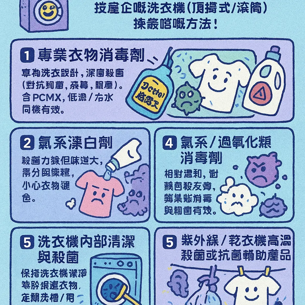 衣服殺菌 - 衣物殺菌