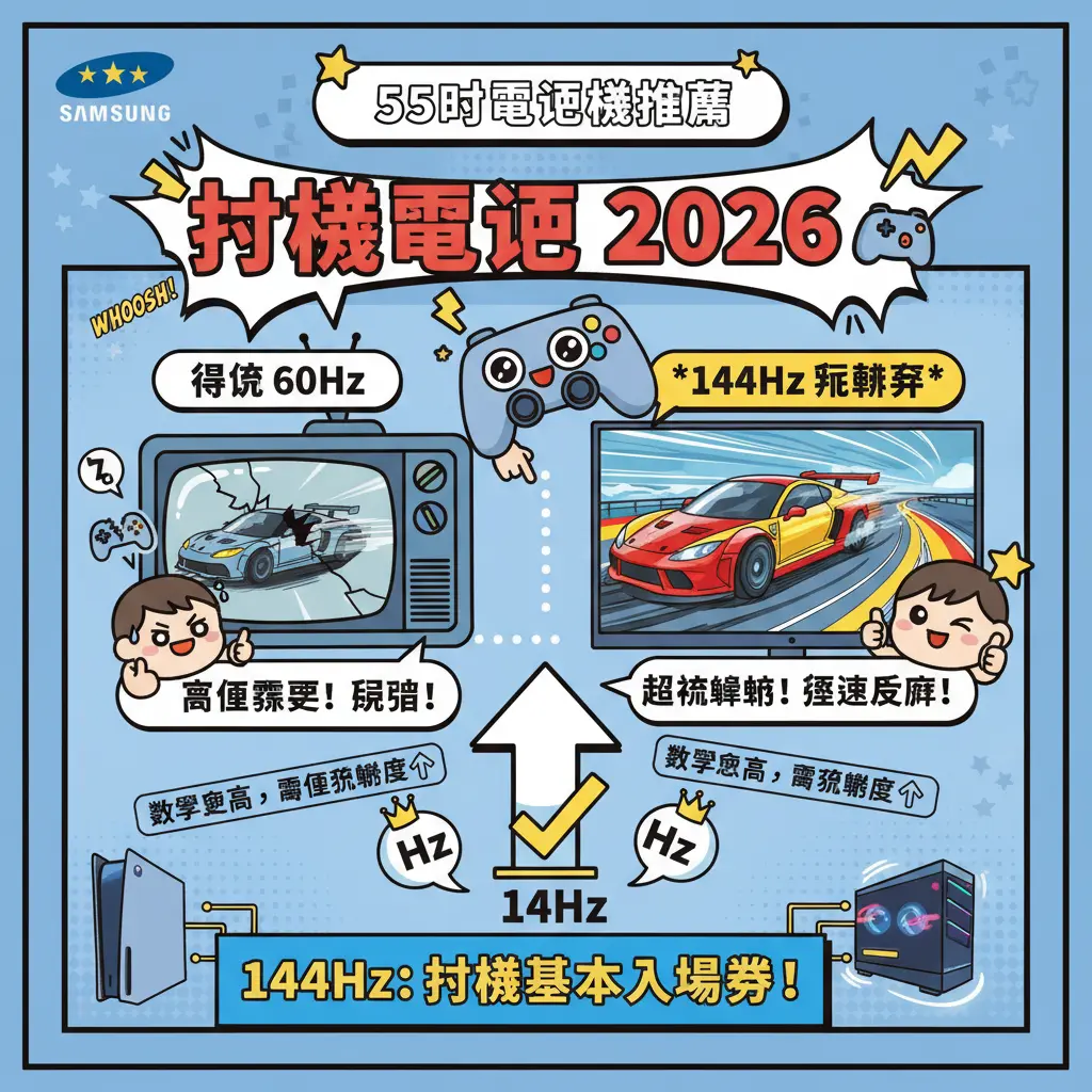 55吋電視機推薦 - 三星 Samsung