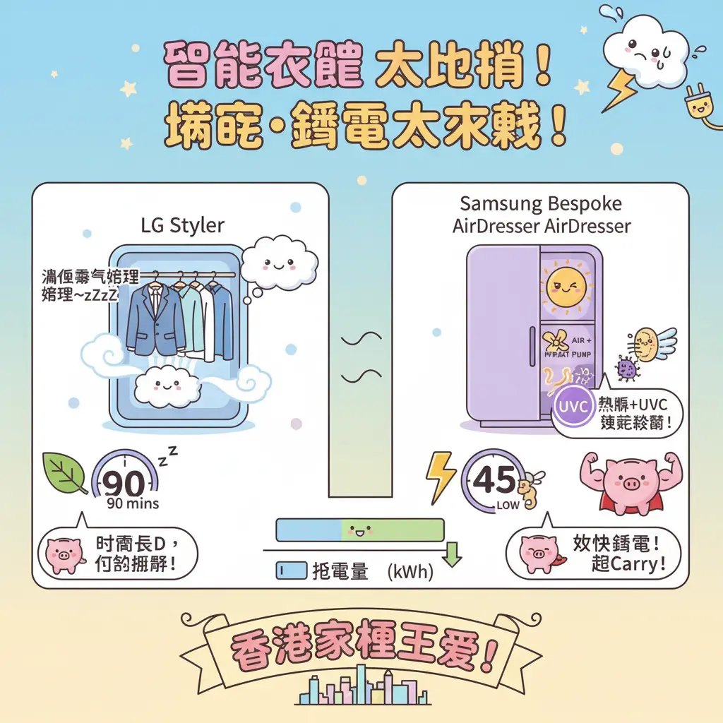 消毒衣櫃比較 - Samsung