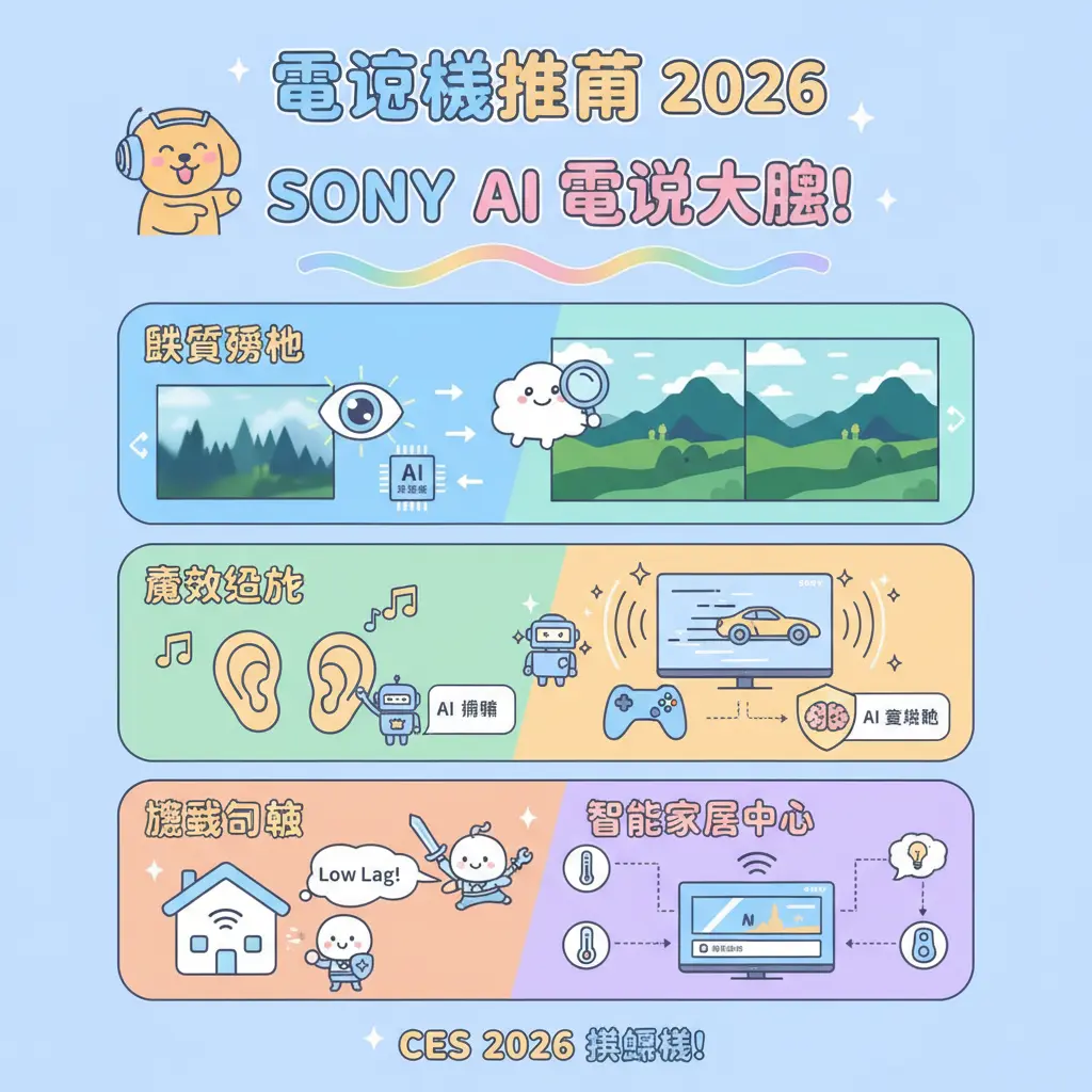 電視機推薦2026 - Sony