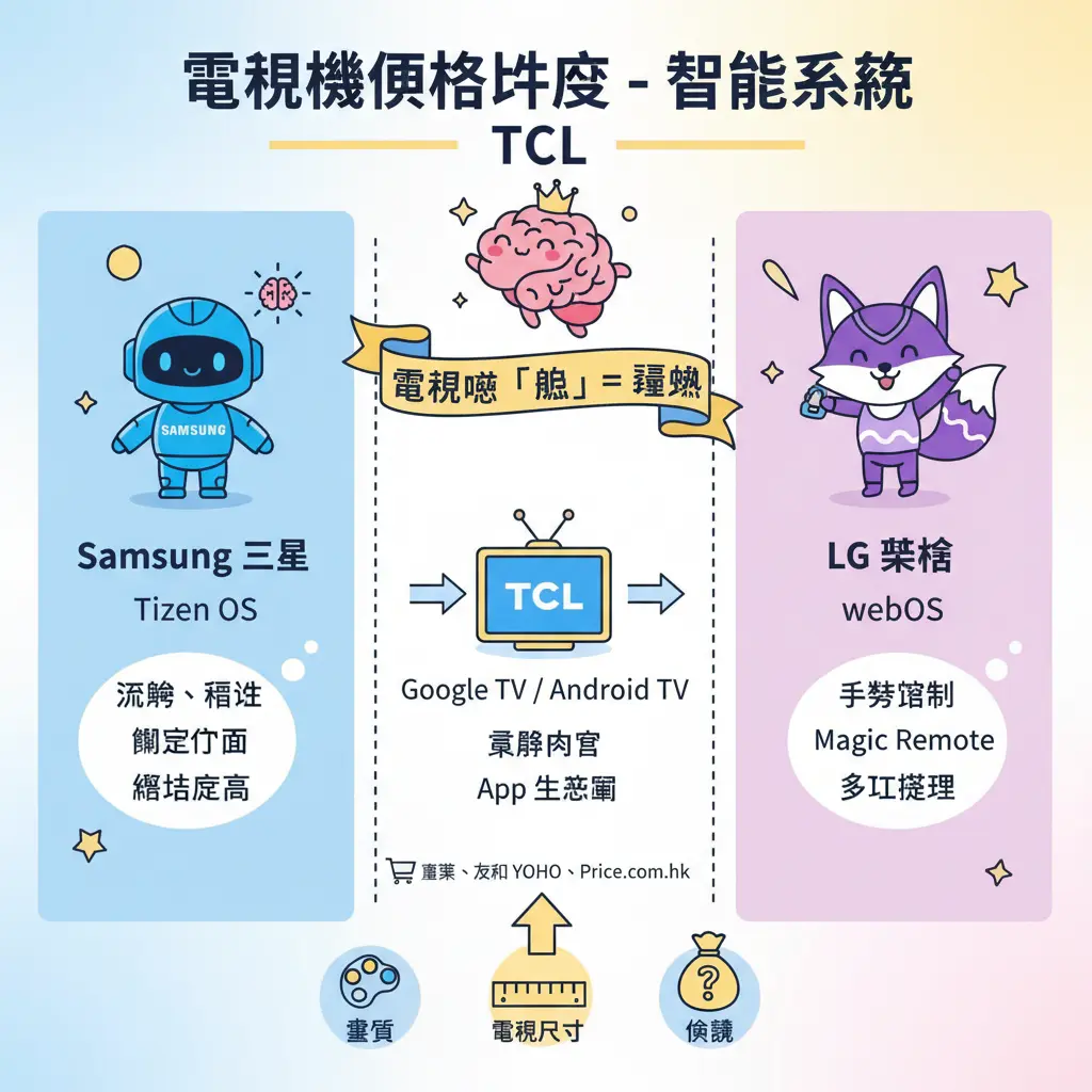 電視機價格比較 - TCL