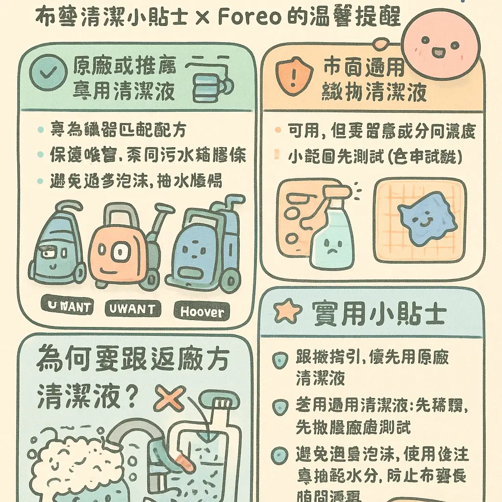 布藝清潔 - Foreo