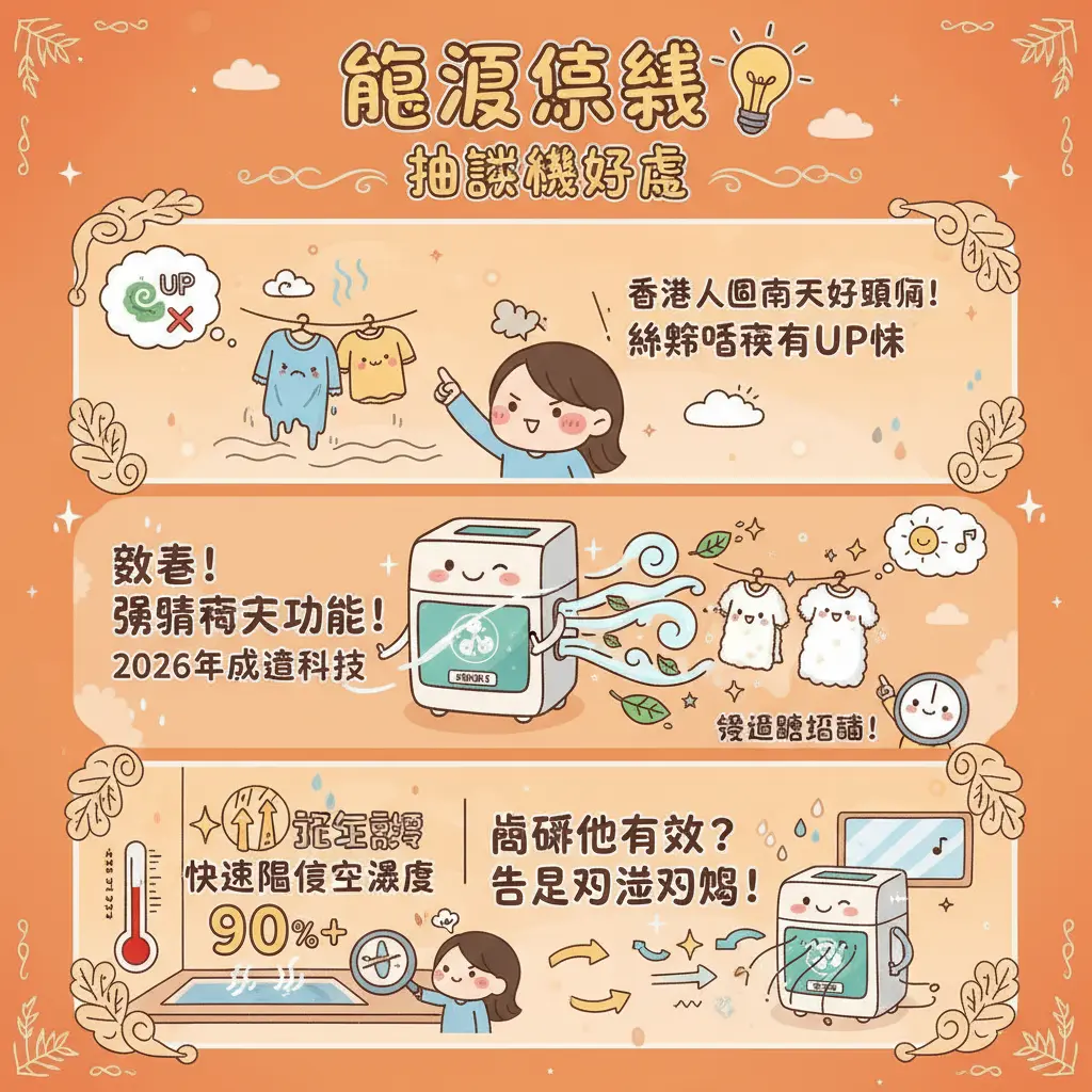 抽濕機好處 - 能源標籤