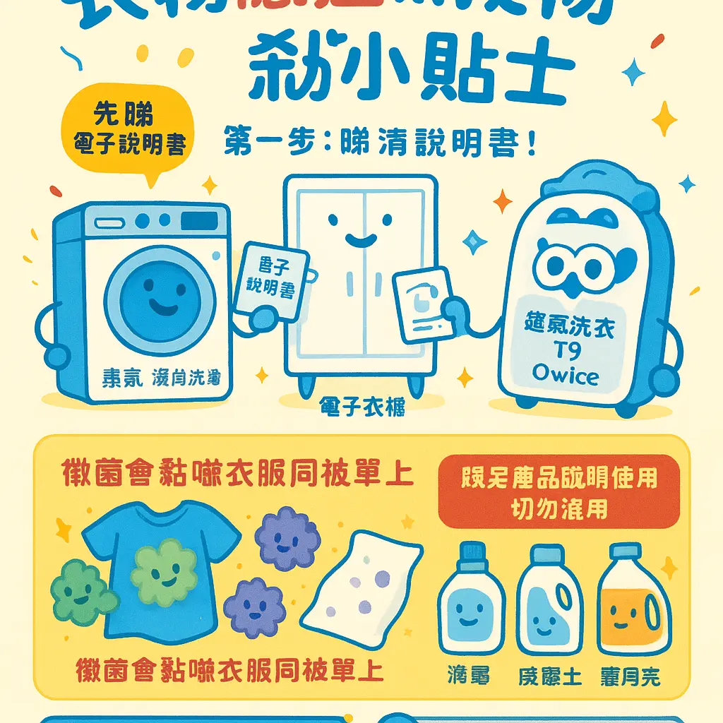 衣服殺菌 - 黴菌