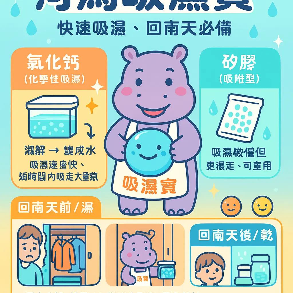 吸濕珠 - 河馬吸濕寶