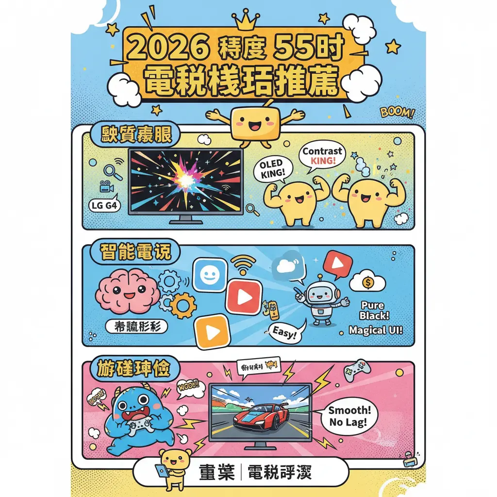 55吋電視機推薦 - 智能電視