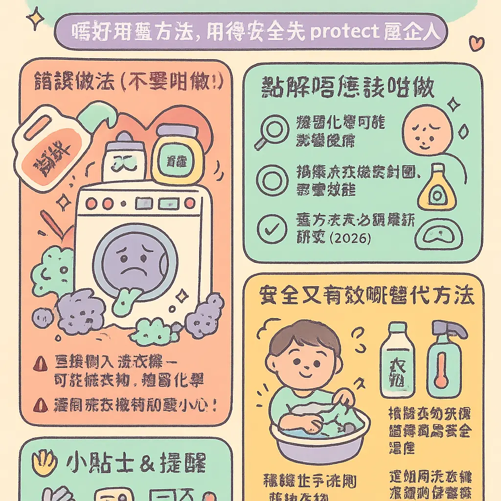 衣服殺菌 - 84消毒液