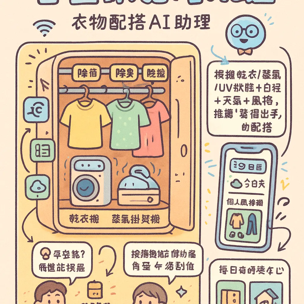 智能衣櫃 - 智慧家電