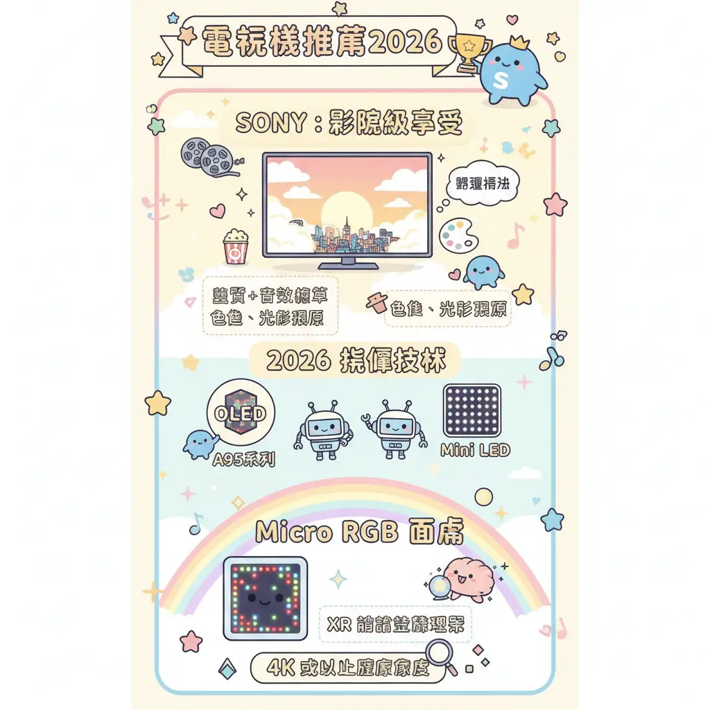 電視機推薦2026 - Micro RGB